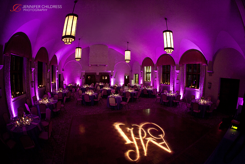 UpLights and Monogram